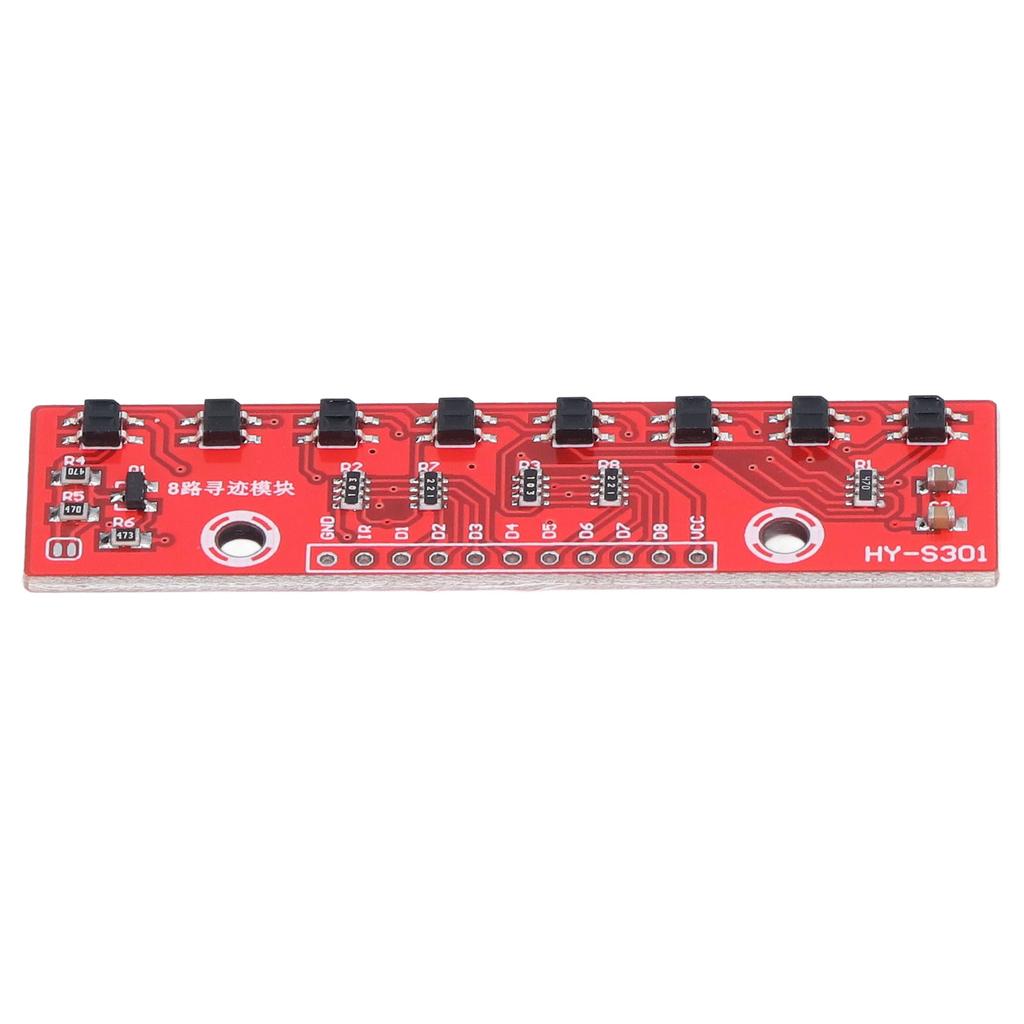 Tracking Module 8 Channel Infrared Detection Sensor PCB 8bit Detector Hunt Board