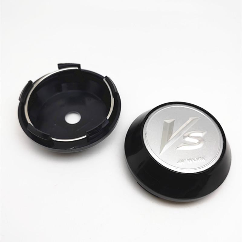 4pcs 65mm Car Wheel Hub Cover Center Caps for VS W Work Emotion X7 Racing Styling Badge Emblem Accessories