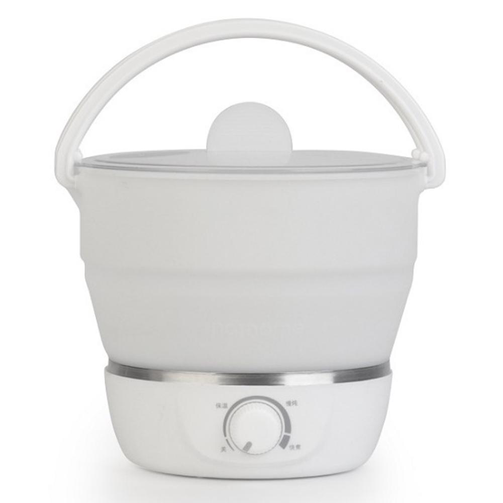 Buy Multifunctional Electric Skillet Portable Folding Electric Hot Pot Travel for Student