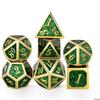 DND Dice Set, Dungeons and Dragons Dice with D20 Metal Dice Set for D and D Dice or RPG Role Playing MTG Tabletop Board Games, Shadowrun Pathfinder