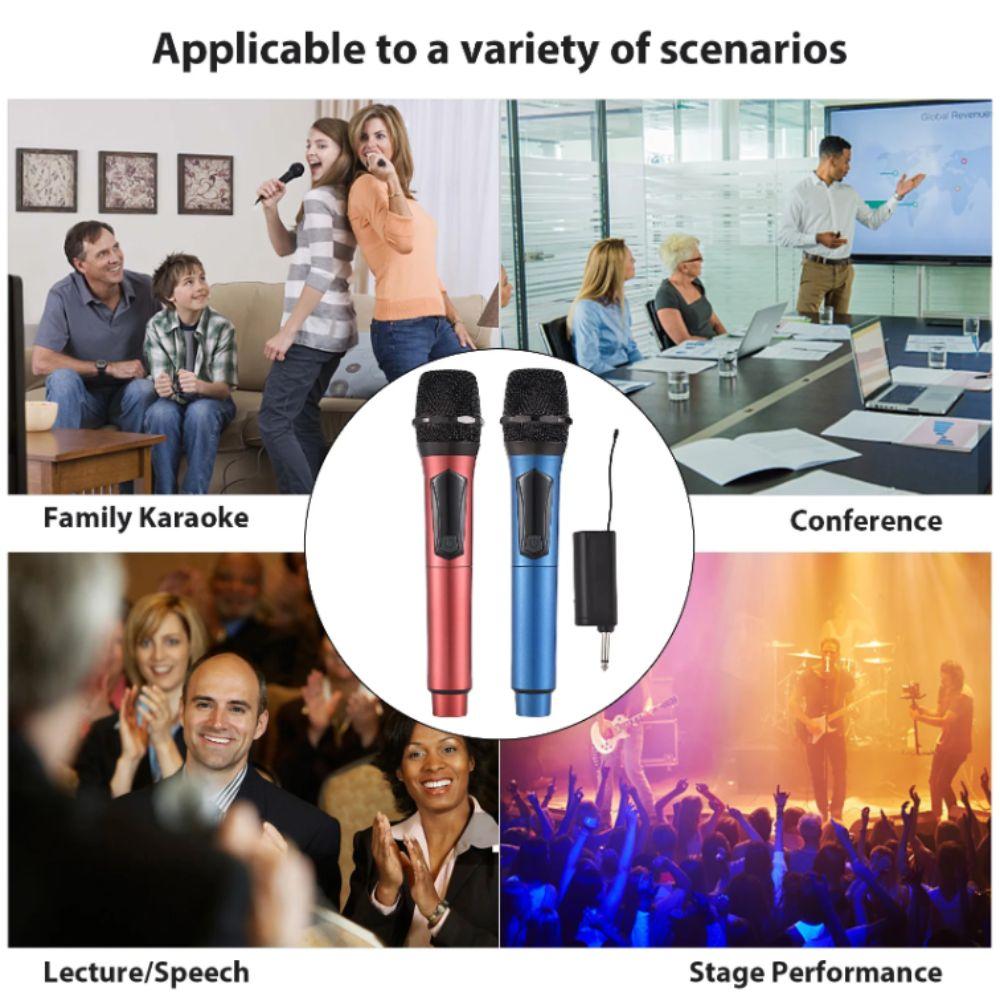 High Quality Wireless Microphone Anti Howling Wireless Receiver  Meeting Use
