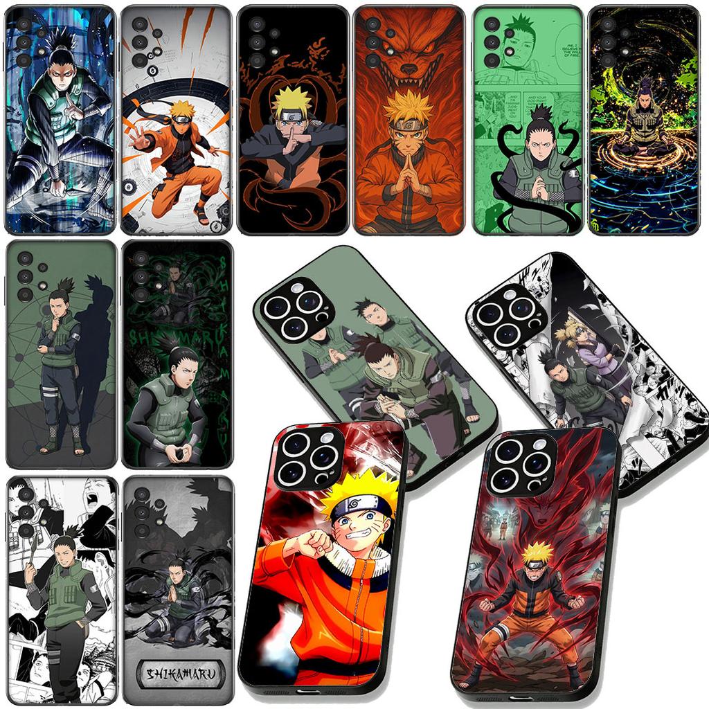 Wallpaper Nara Shikamaru Narutos Phone Cover for Samsung Galaxy S22 S21 S20 FE Ultra Plus A35 A36 A37 A33 A34 A04 A71 Coque Case