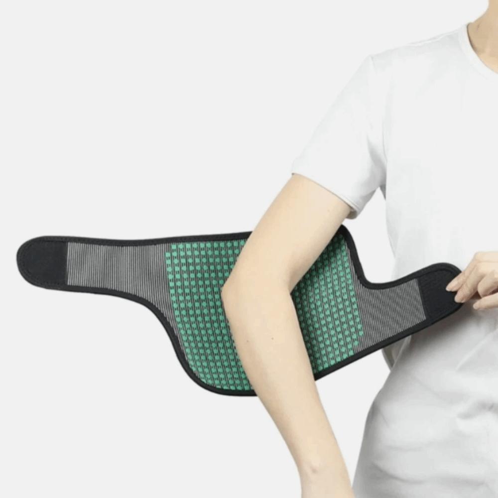 

Натуральный нагрев Нагревающий налокотник Компрессионный налокотник Спортивная защита чёрный