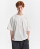 BLACK MOMENT Sorona String Pocket T-Shirt [Creamy Ivory]