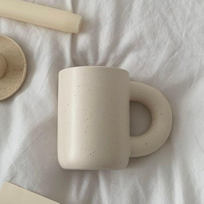 Elegante Tisch [Geschenkset/3 Farben] Elfenbein und Punkt Tasse Geschenkset (Kaffee Tasse Freund Frischvermählte)