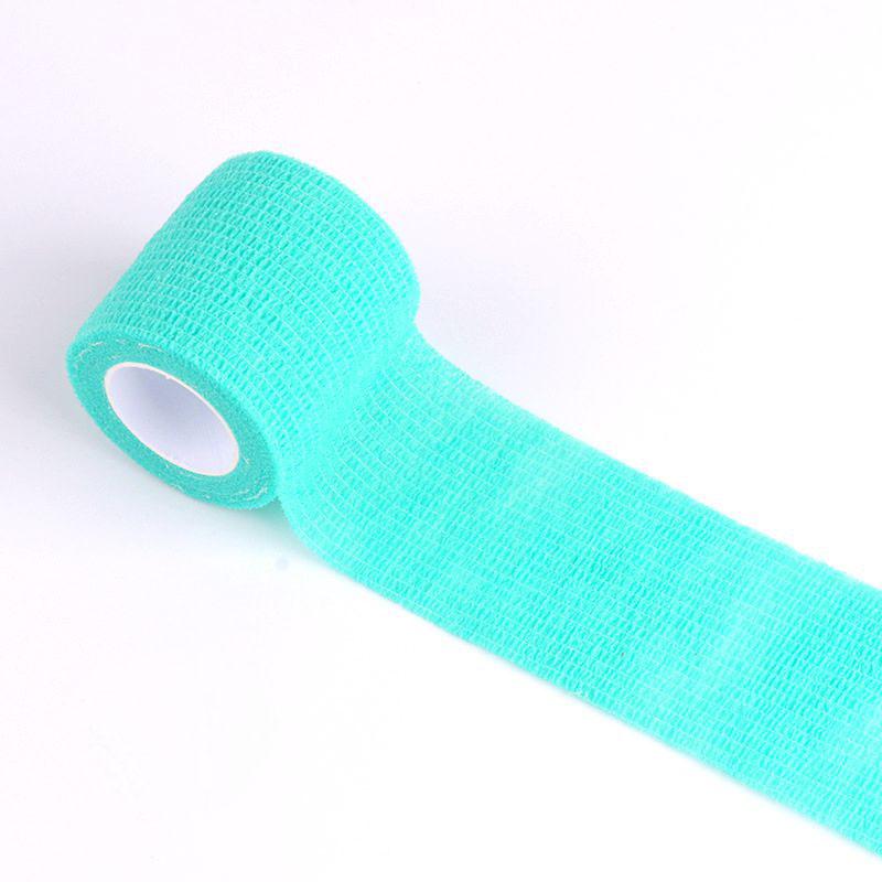 1PC Pet Bandagens Anti-incrustantes Dispositivos Autoadesivos para Cães Gatos Bandagem Elástica Pé Externo Protetora Sem Pelos Tiras de Pano