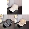 Vintage Style Pink Baseball Cap With Embroidered Letters For Casual Men Women