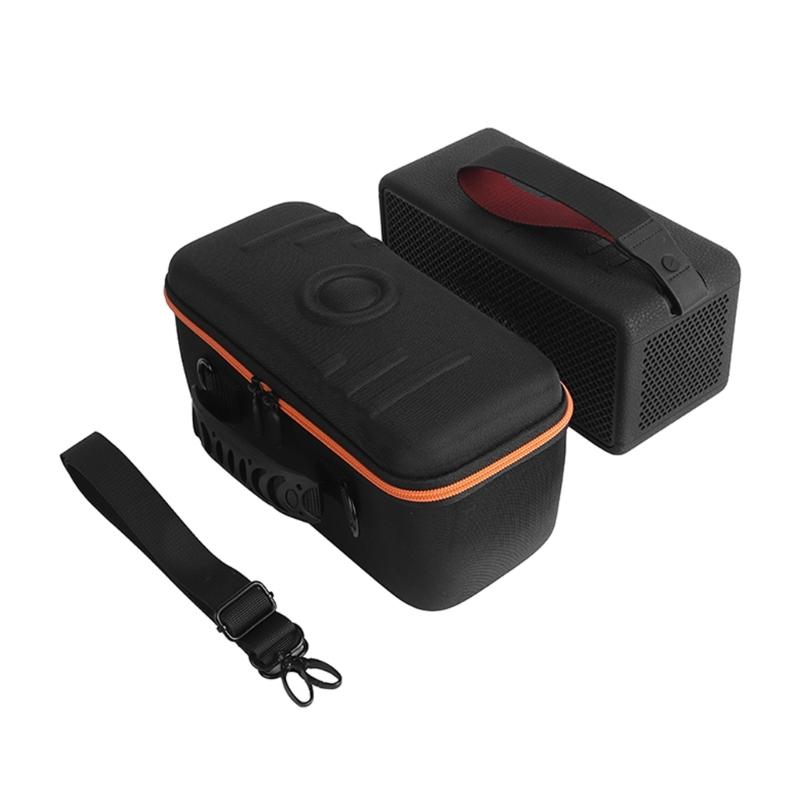 Easy to Carry EVA Guard for Portable Sound Systems Speaker Box Bag with Handle Design Protective Layers for Transport
