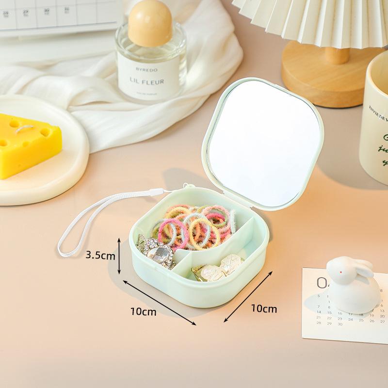 Tragbare Make-up-Pad Aufbewahrungsbox