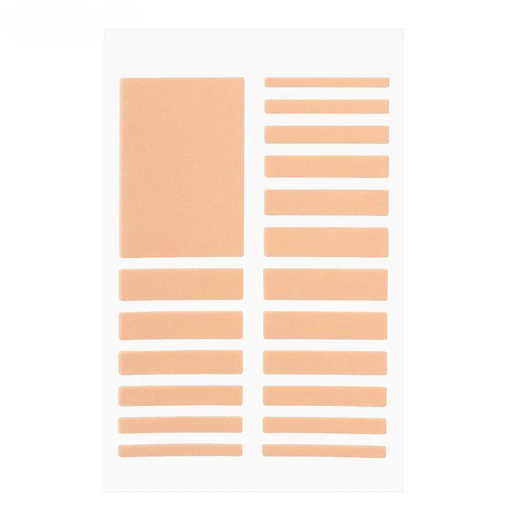 

18pcs 2025 New Ring Size Adjuster Invisible Inner Sticker Single-sided Adhesive Anti Slip Shock-absorbing EVA Sponge Pad