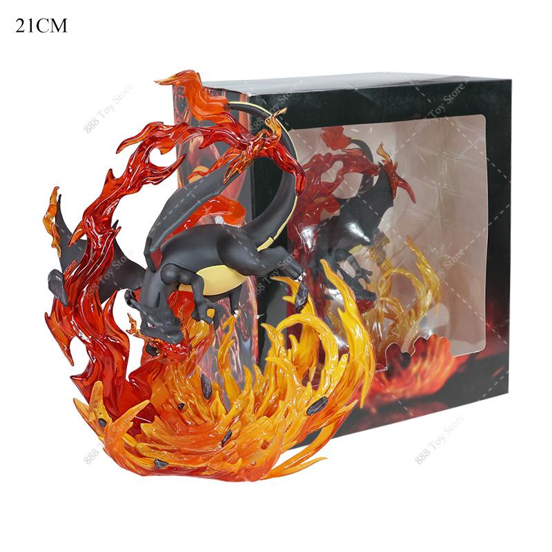 Action Model  Gk Charizard Figures 120 Amazing Museum Collectible Dolls Pvc Anime Figure Shiny Charizard Statue Gifts