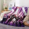 1PC SIX Print Flannel Blanket, High quality All Seasons, Home Decor, Warmth and Comfort, Perfect for Christmas Gifts