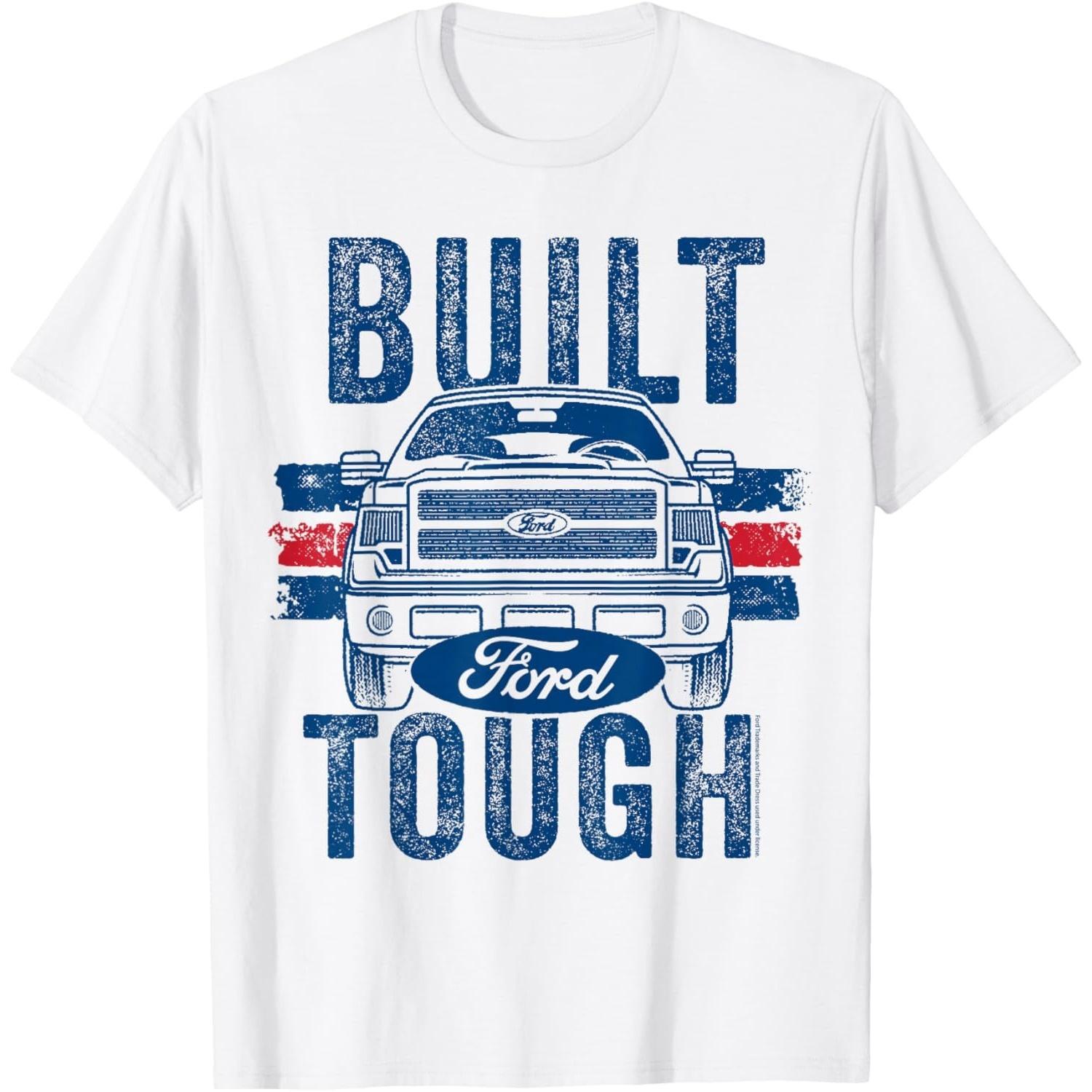 Ford - F-150 Truck Built Tough with Logo T-Shirt S чёрный