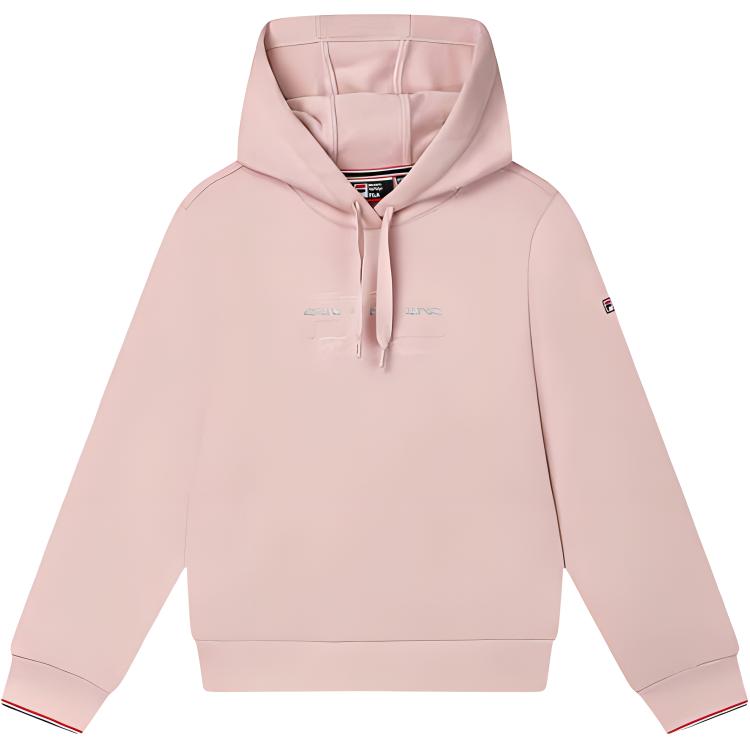 

New FILA Sweatshirt Women s Linglin Pink F61W443201F-LP 160/80A/S