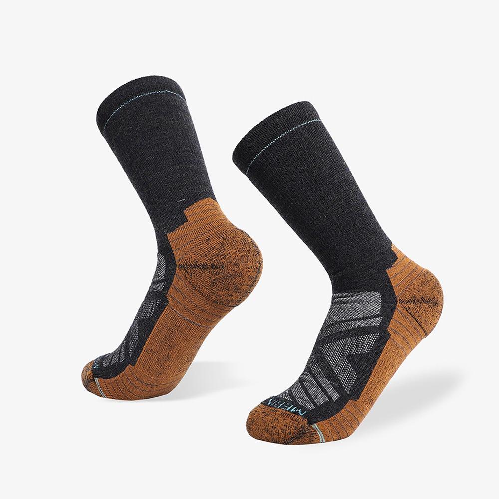 Fuzzy Merino Wool Socks Thickened Breathable Winter Warm Socks Mountaineering Outdoor Sports Socks For Men Women