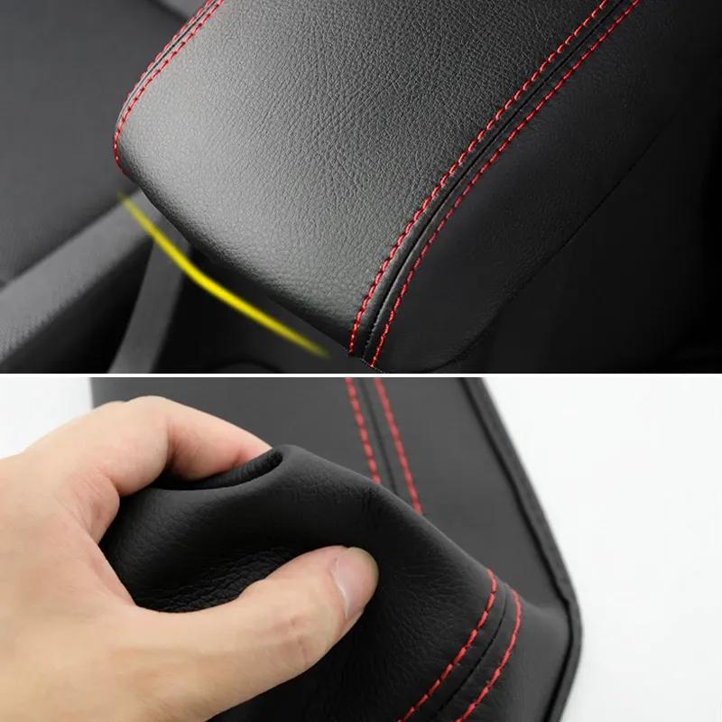 Car Center Console Armrest Box Cover For Toyota Corolla E210 2024 2025 Hybrid Leather Case Accessories