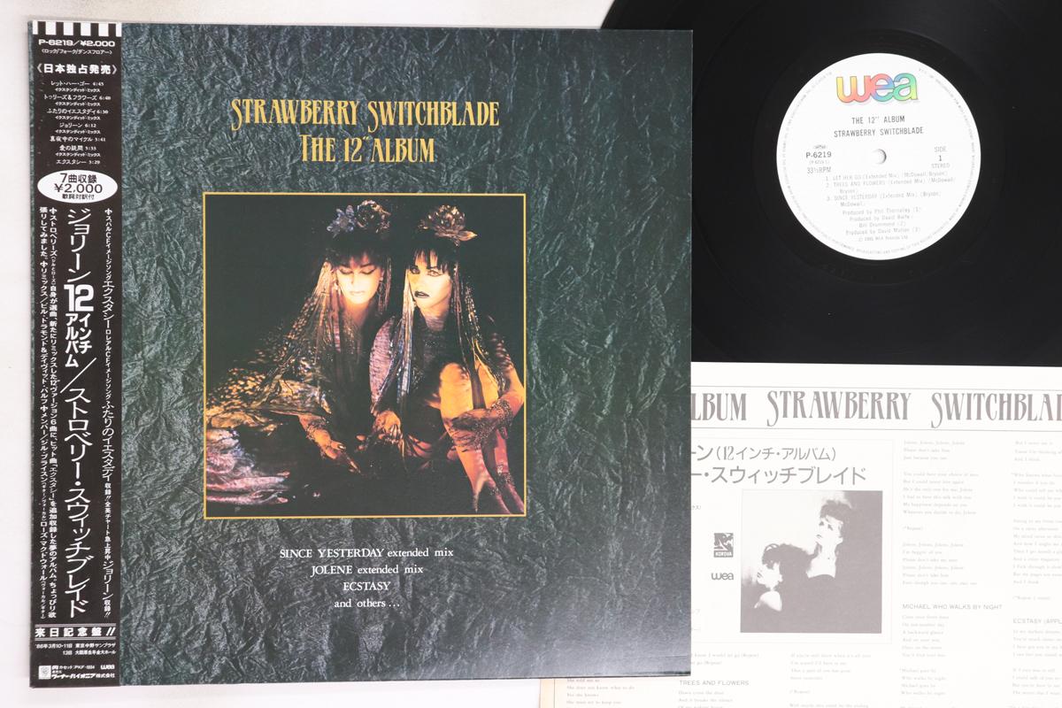 

12inch Record STRAWBERRY SWITCHBLADE - 12 Album P6219 WEA 1985 Japan Obi Rock Used