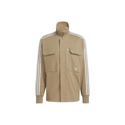 Originals X Chemise de Travail Parley Co-Marquée Décontractée Respirante Rayée Manches Longues Homme Hauts Kaki HD2516