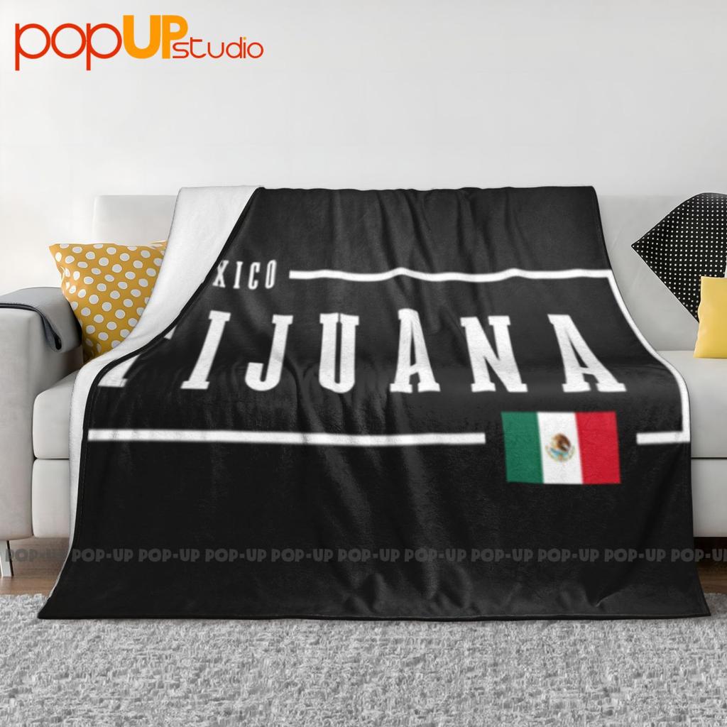 Tijuana City State Mexico Mexican Country Flag Ultra-Soft Blanket Quilt Winter Sofa Cover Bed Covers