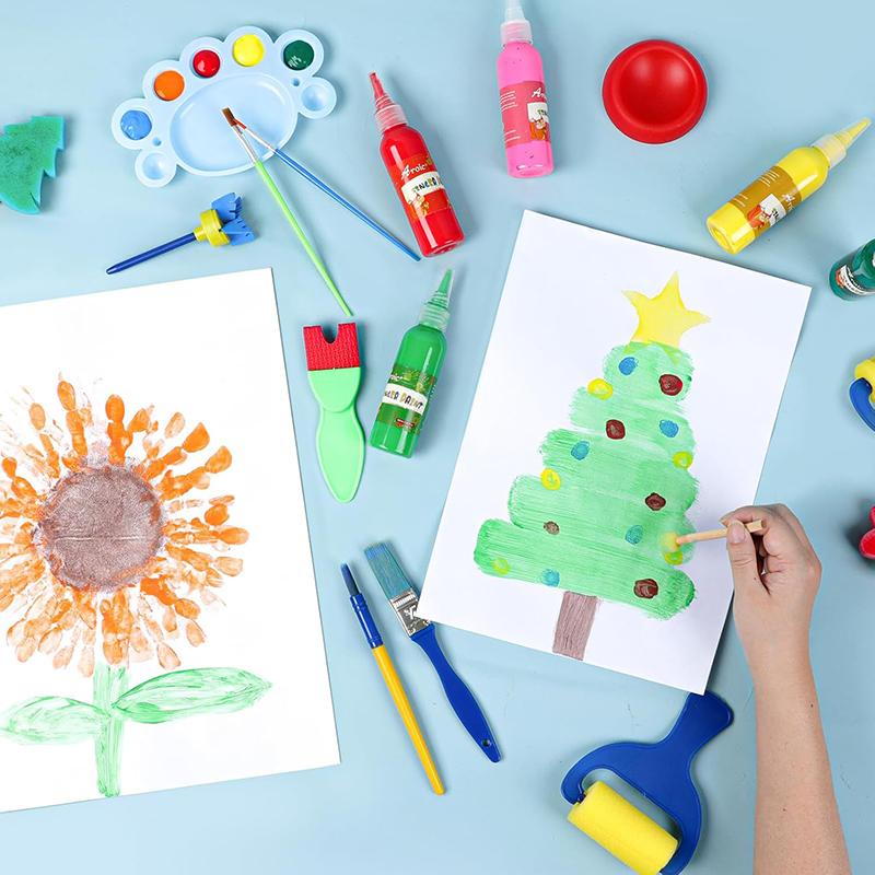 Malen Drucken Schwamm Pinsel Büro Kultur Bildungsmaterialien Kunst Handwerk Zeichenwerkzeuge Graffiti Roller Stempel TMZ