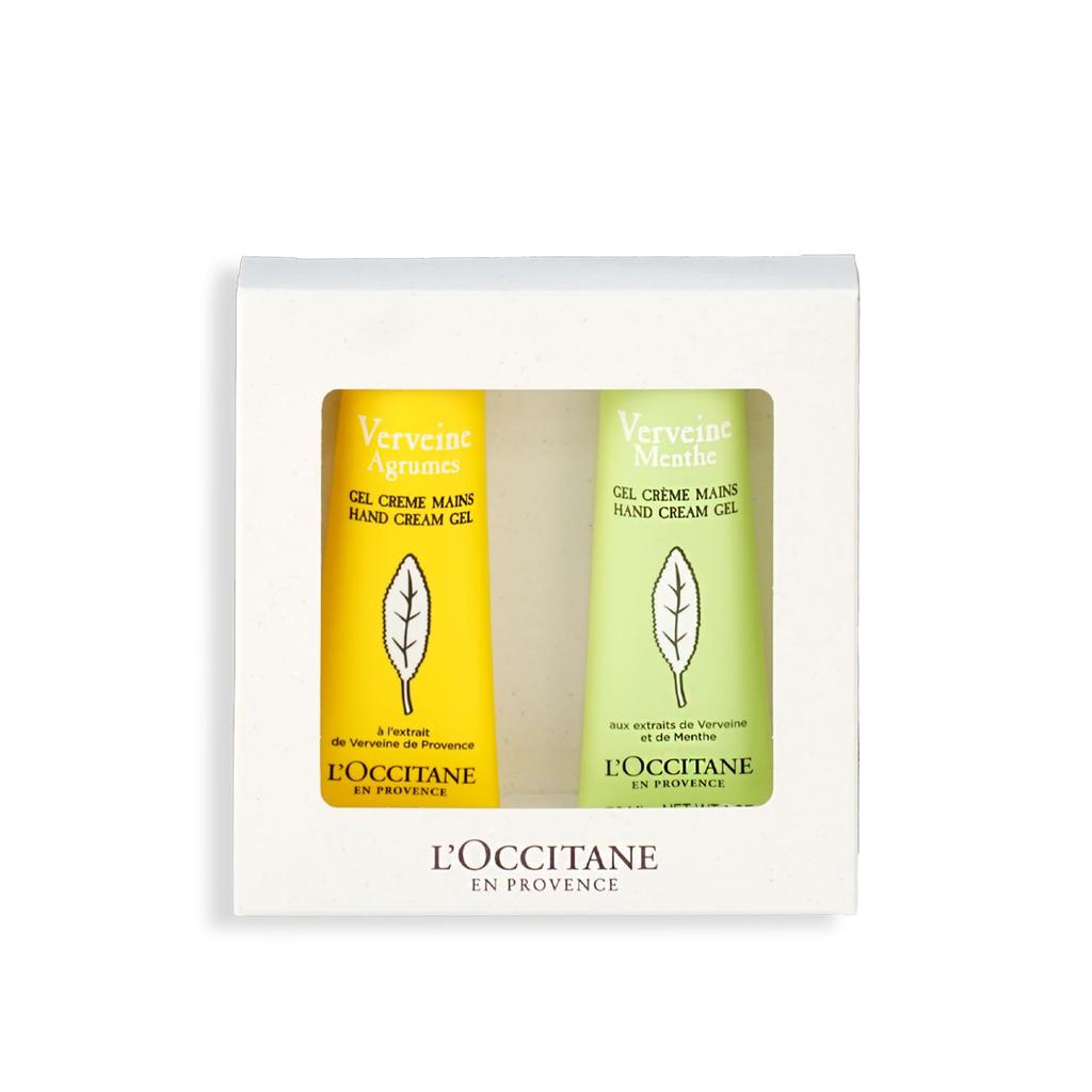 Verbena Hand Duo Verbena Ice Handcreme 30ml Minze Verbena Sorbet Handcreme Geschenk Präsent für Tag L'OCCITANE (Zitrus + 30 ml) Set, Frauen, Männer, Beliebt,