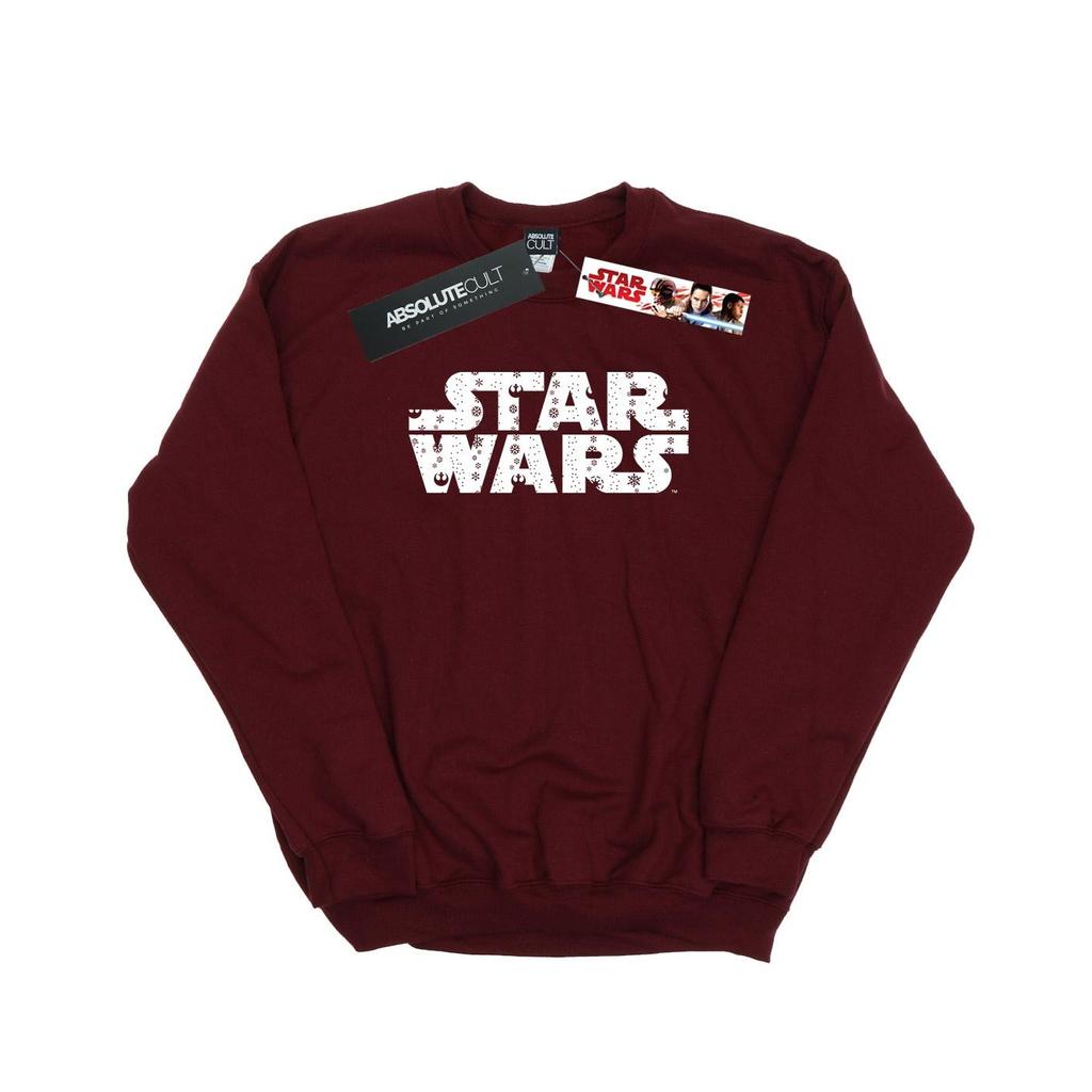 STAR WARS Mens Christmas Logo Sweatshirt