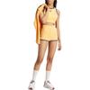 adidas Oryginalne haftowane logo kontrastowy crop top damski żółty JH0621