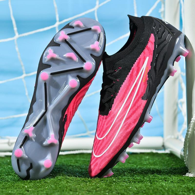 New football shoes adult long nails men's and women's broken nails children's students low-top training shoes large size