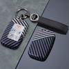 Carbon Fiber Car Key Case Cover Protect Shell Bag for LandRover Range Rover Sport Evoque Freelander Velar Discovery Jaguar XE XF