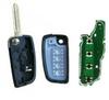 Compatible 433MHz Foldable Remote Key with 3+1 Buttons for NS Radio Wave Control.