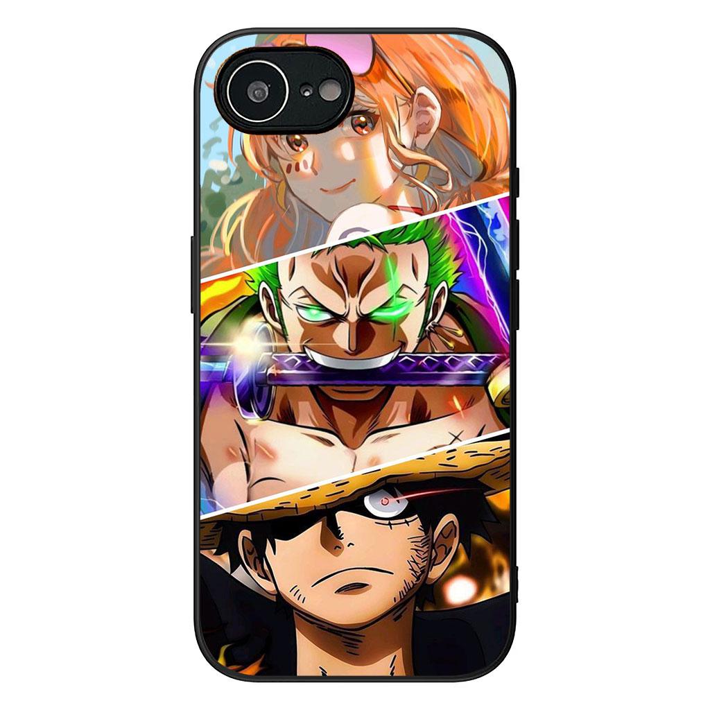 Cover for Apple iPhone 17 16 Plus 13 12 Pro Max Mini X XR ProMax 16E 15+ 16Plus Air Casing Phone Case Nami One Pieces Luffy Zoro