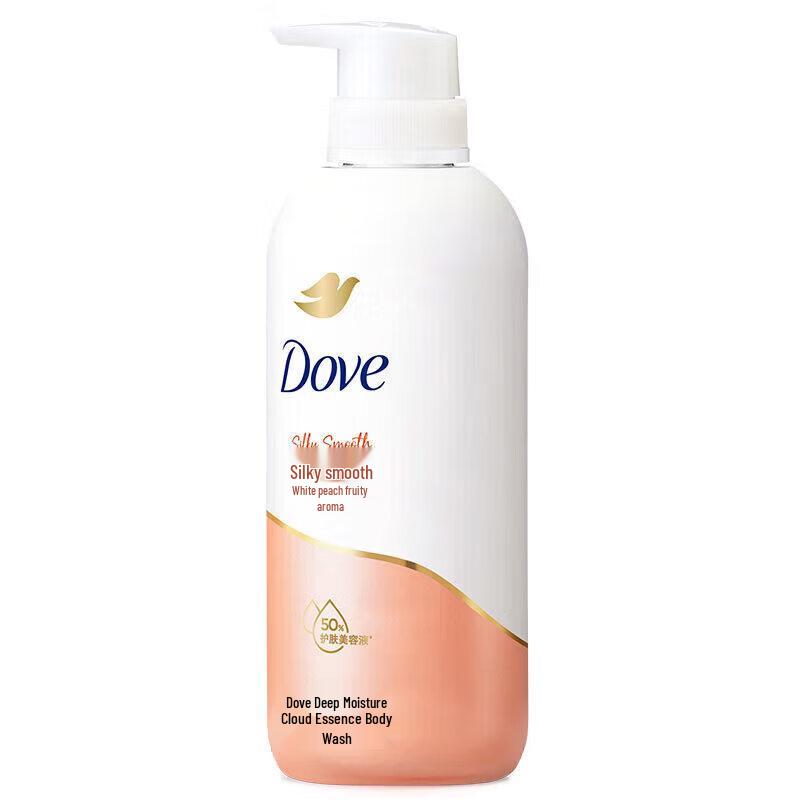 Dove White Peach Scented Shower Milk