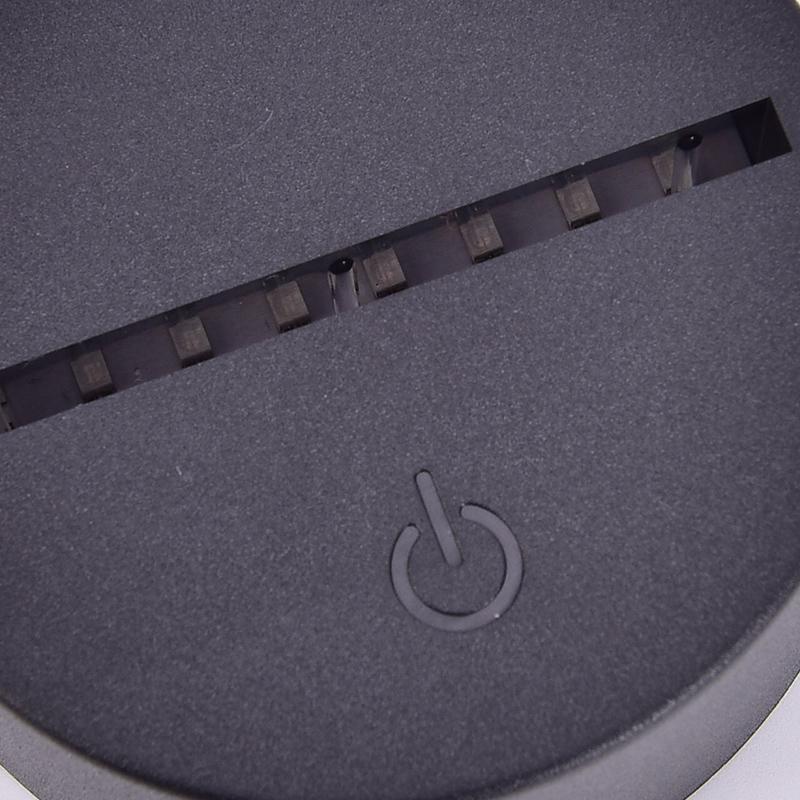 Usb Cable Touch Lamp Bases For 3D Led Night Light 7 Color Light Base Lamp Holder