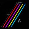 200 Disposable Blue Glow 20cm Glow Sticks with Extension Perfect for Summer School Cultural Fireworks and Nightlife Sticks, Slim, Long, Glow-Up