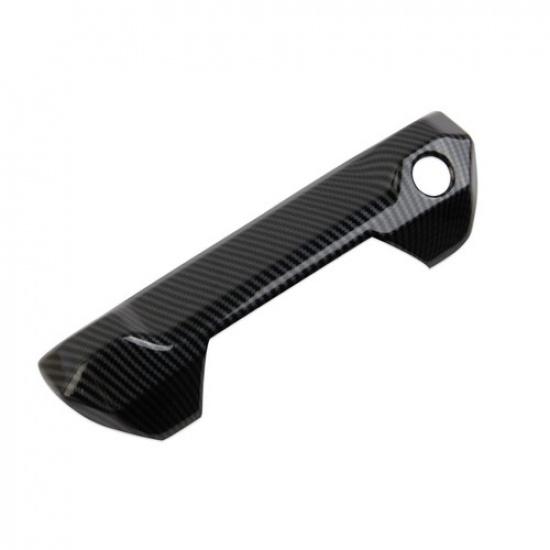 Stylizowana na włókno węglowe Osłona Klamki Tylnej Klapy Bagażnika Samochodu dla Toyota Tundra +