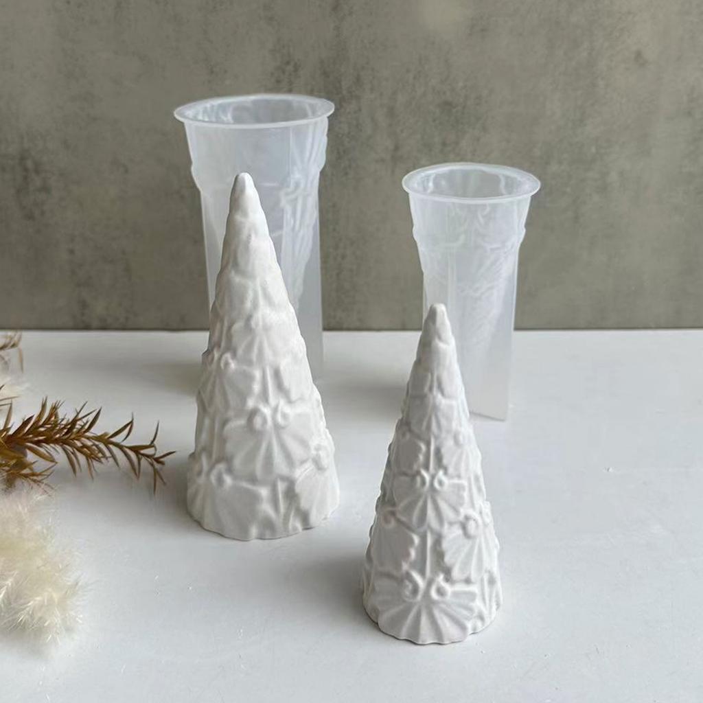 Silicone Mold Butterfly Pattern Cone Ice Cream Tube Mold Aromatherapys Candle Resin Molds 3D Gypsum Silicone Molds DIY