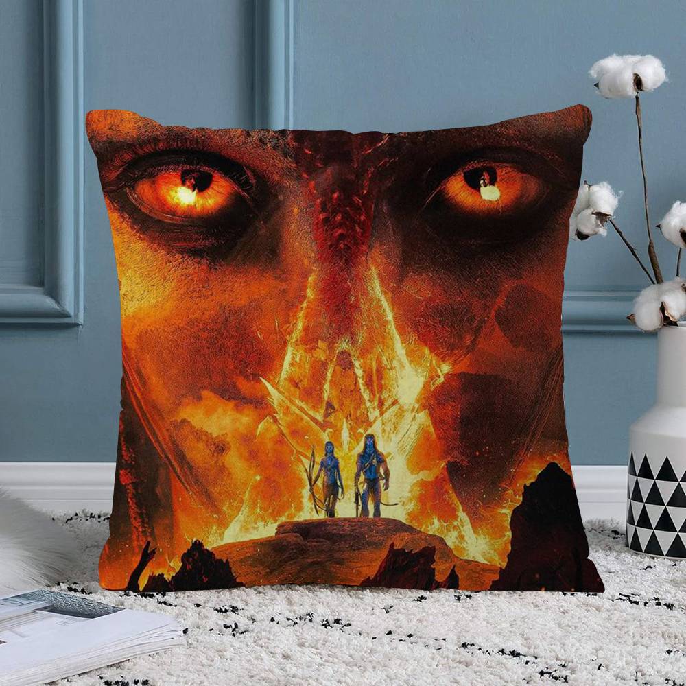 PC Scifi Movies AAvatar Vintage Pillow Cushion Cover Pillowcase Living Room Sofa Home Decor Customized