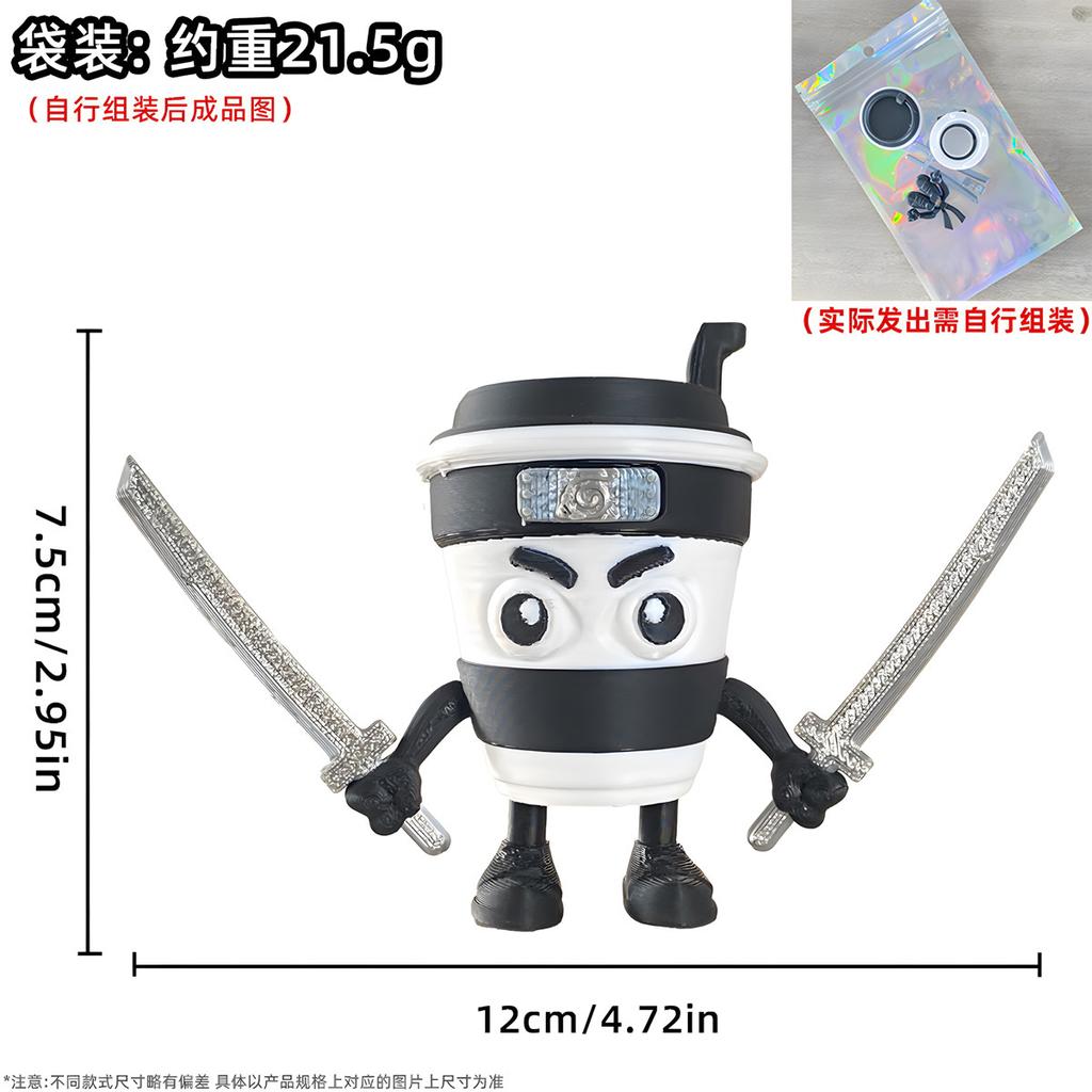 TungTungTungSahur Shark Figurine Figure Brainrot Figure Desktop Decoration Tralalero Tralala Figure Ornament Funny Doll 3D Print