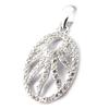 Les Trésors De Lily [K7707] - Silver Pendant 'Goddess' Silver White (rhodium-plated) - 18x14 Mm