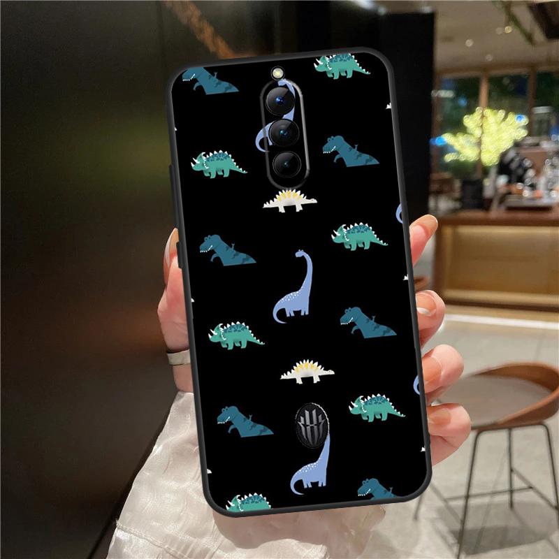

Чехол с рисунком динозавра для ZTE Nubia Red Magic 11 10 8 8S 9 9S 10S Pro Plus 6 7 6S 7S Для RedMagic 10 Air Чехол Red Magic 5G