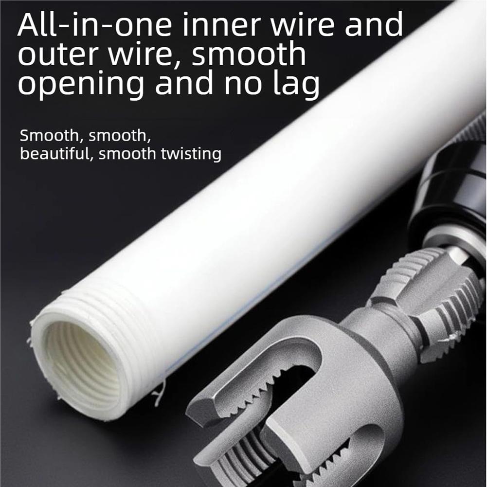 Integrated Internal & External Pipe Threading Tool PVC Pipe Threader Kit PPR Water Pipe Opener Tap for Electric Drill