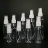 Yousheng 10Pcs/Set 5ml/8ml/10ml/20ml/30ml/50ml/60ml/80ml/100ml/120ml/150ml/200ml/250ml Spray Bottle Fine Mist Store Liquid Transparent Mini Travel