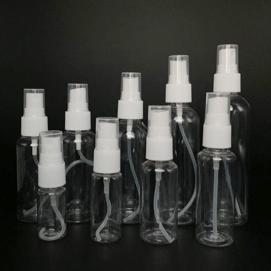 Yousheng 10Pcs/Set 5ml/8ml/10ml/20ml/30ml/50ml/60ml/80ml/100ml/120ml/150ml/200ml/250ml Spray Bottle Fine Mist Store Liquid Transparent Mini Travel