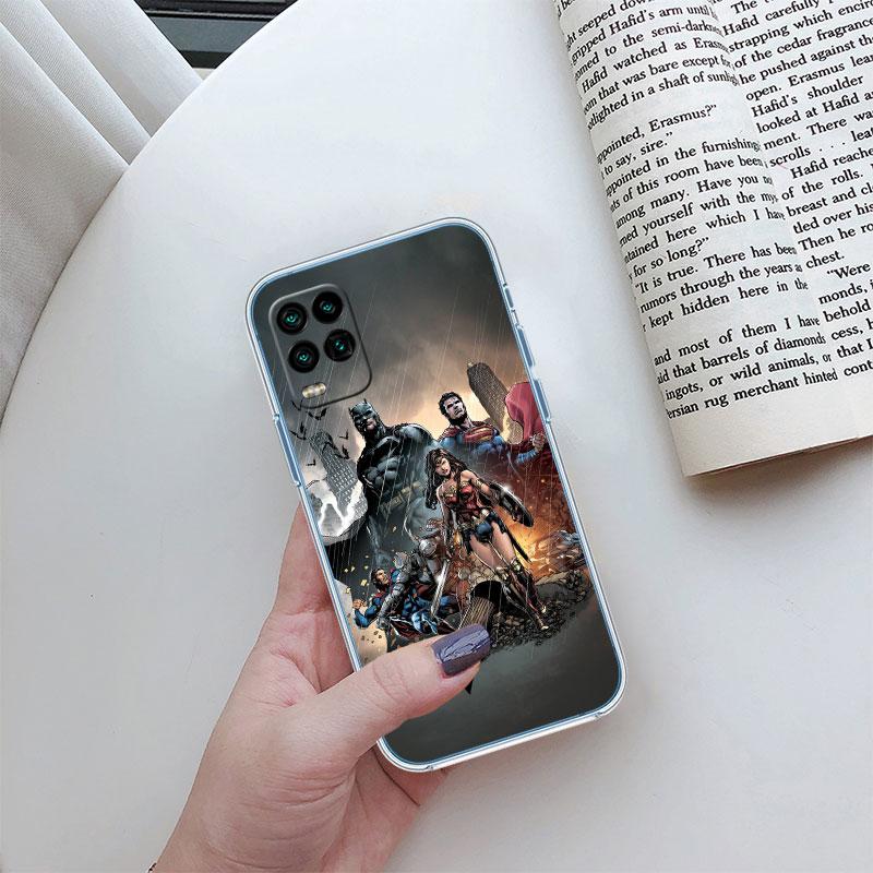 

Justice league Transparent Phone Case for Motorola Moto G10 G20 G30 G31 G32 G34 G35 G41 G42 G50 G51 G52 G55 G60 G60S Motorola Moto G32