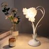 Weiches Nachtlicht LED-Leselicht DIY Vintage Blumige Tischlampe Geschenk