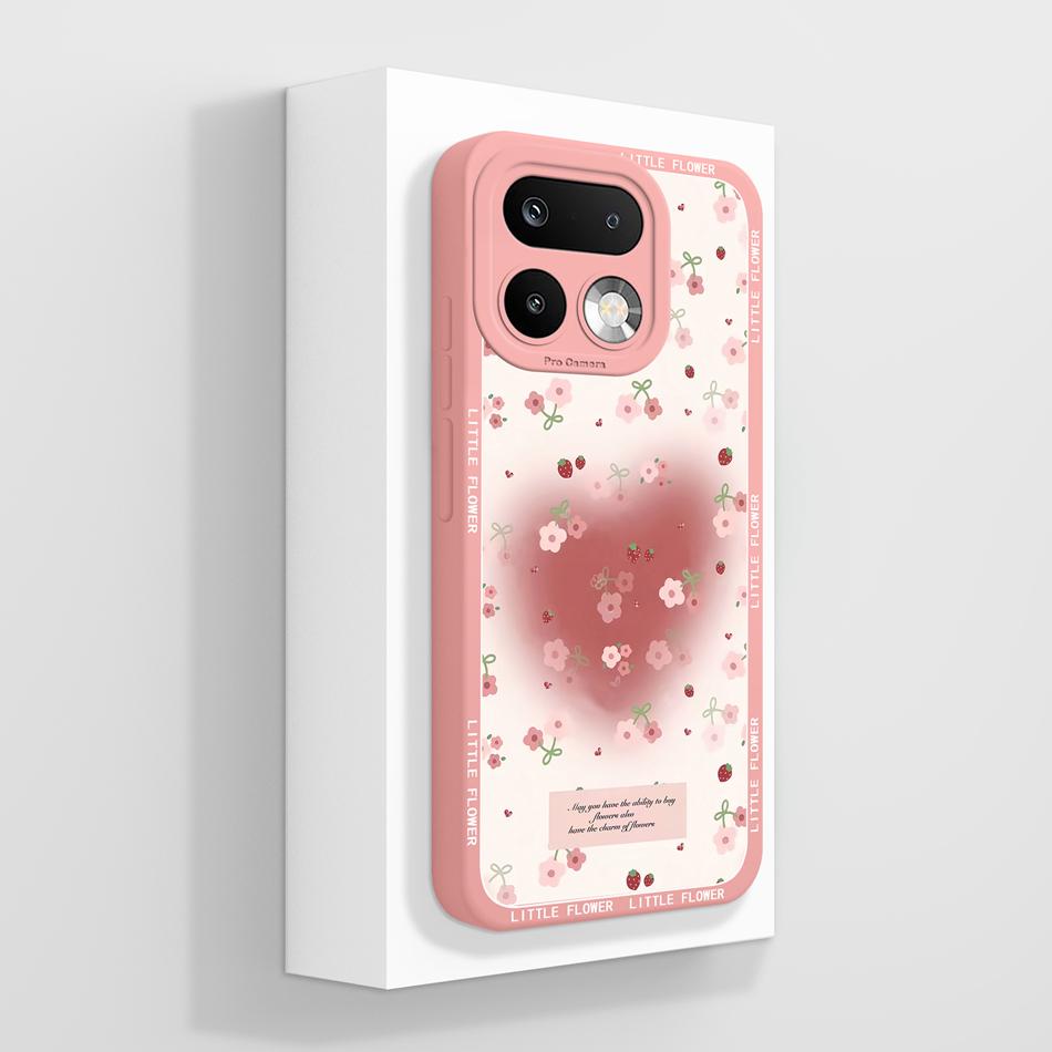 For Realme 16 Pro Plus 5G Case Cute Candy Painted Soft Liquid Silicone Back Cover For Realme 16 Pro+ Full Coverage Phone Housing
