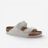 Birkenstock Arizona Soft Footbed Suede Antique White