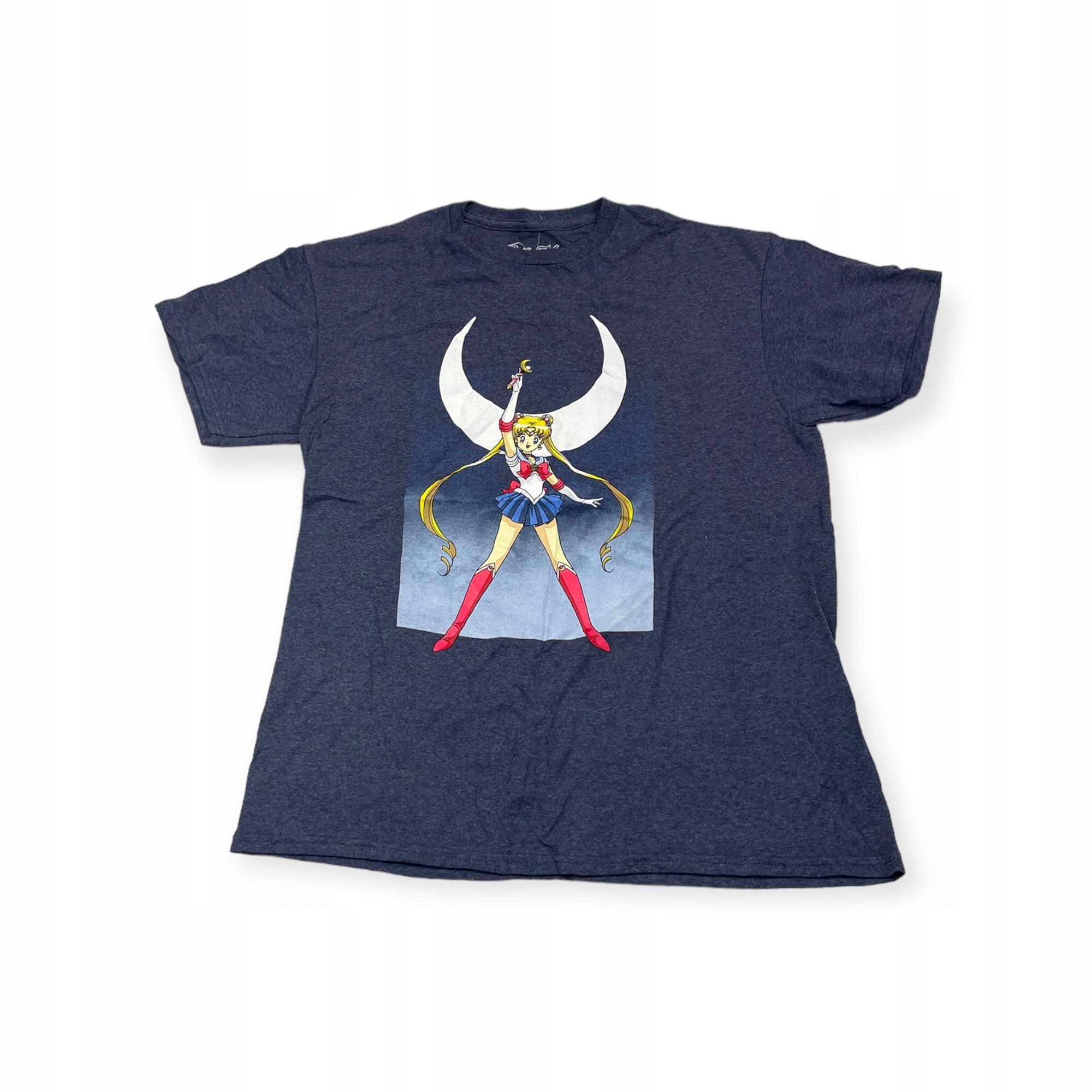 

Koszulka T-shirt męski okrągły dekolt SPENCER S SAILOR MOON M