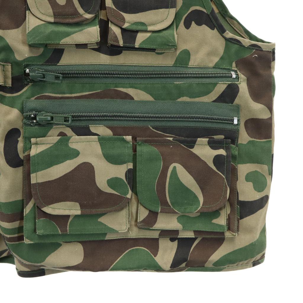 WINNING WAYS 80s Old Camouflage Best Men's Used