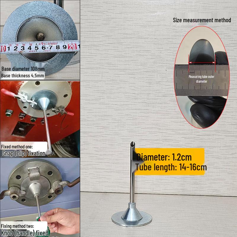 Cotton Filling Machine Accessories: Filling Tube, Small Down Nozzle, Horn, Switch, Air Nozzle, Filling Head.